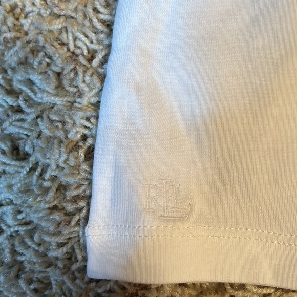 Lauren Ralph Lauren- White Blouse - Size L - Picture 3 of 4